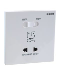 Shaver Socket 120/240VAC
